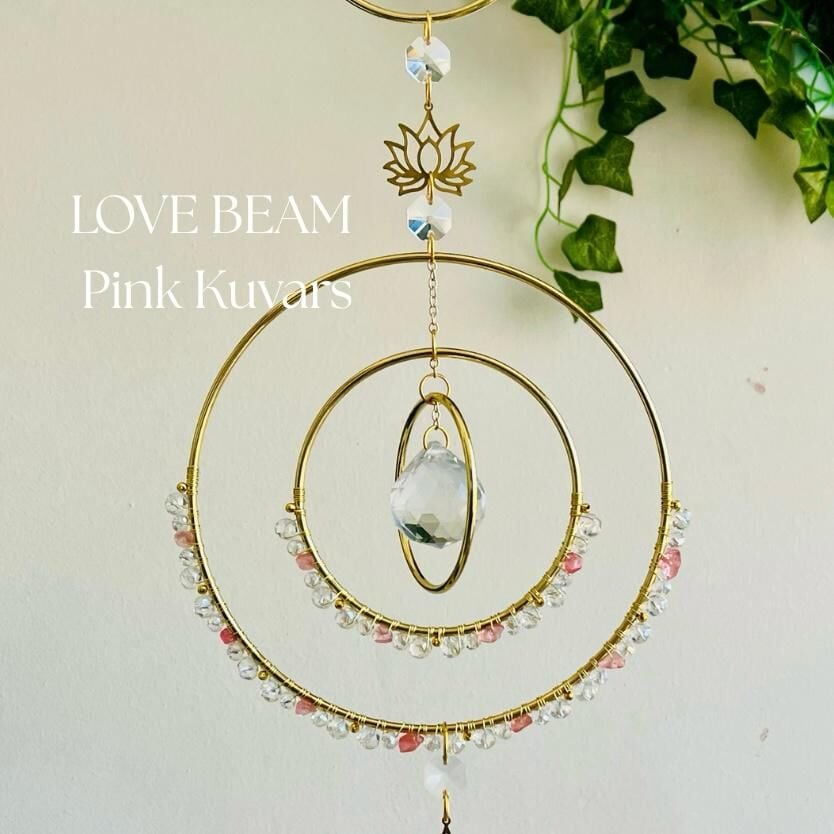Kristaller - Love Beam - Pink Quartz