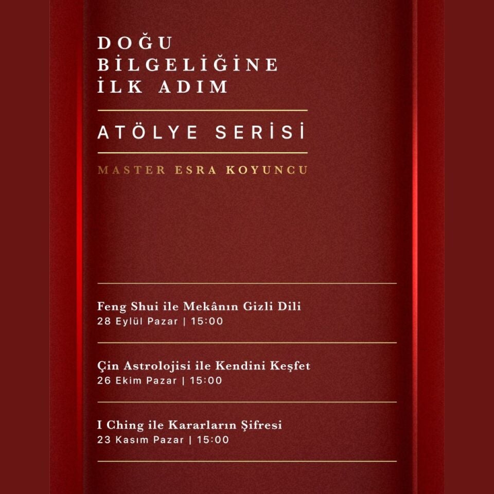 Doğu Bilgeliğine İlk Adım – Atölye Serisi