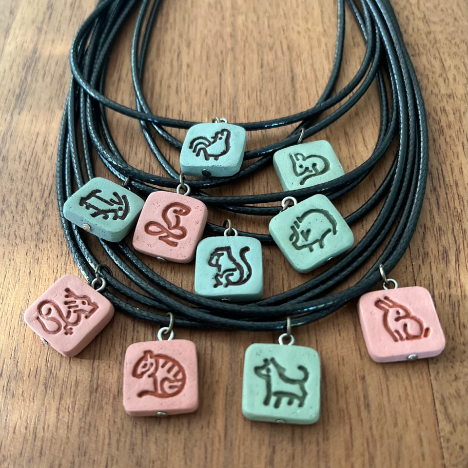 Clay Spirit Zodiac Collection yeşil - Keçi