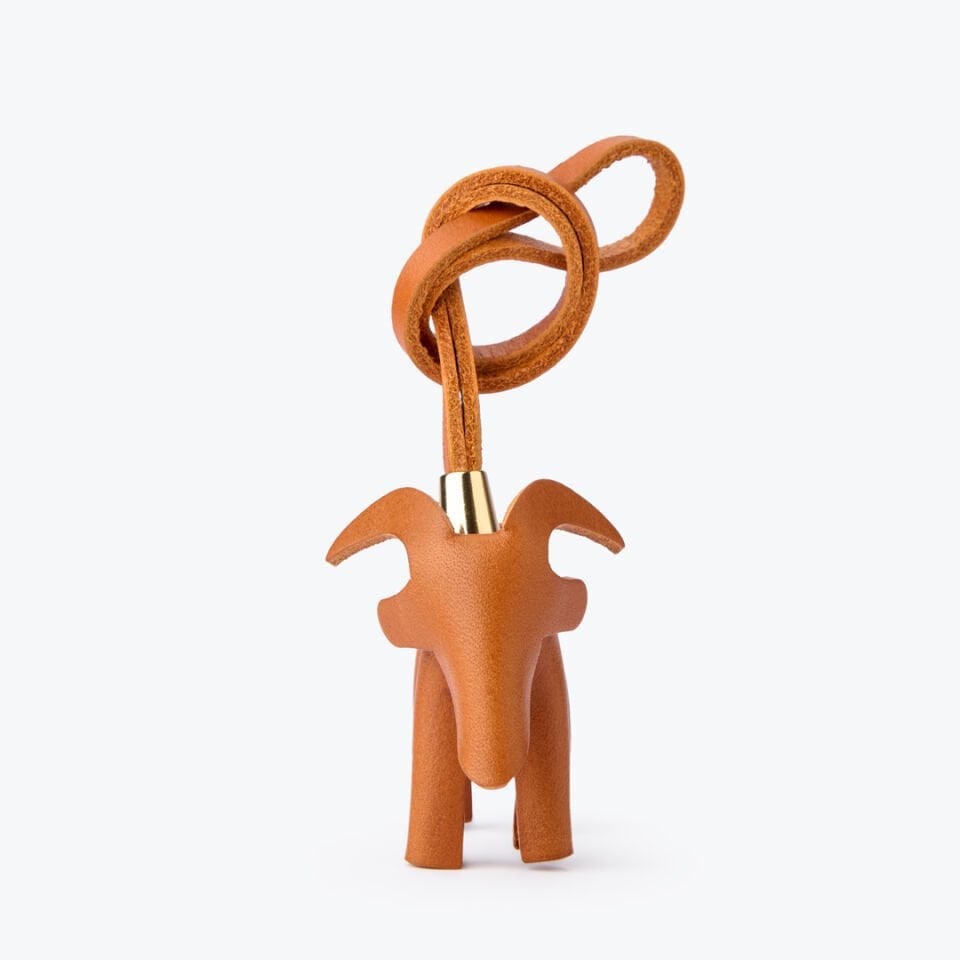 Keçi Figürlü Çanta Süsü