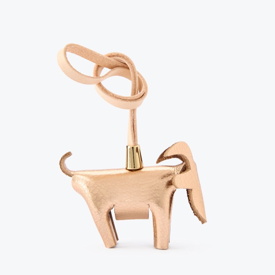 Keçi Figürlü Çanta Süsü