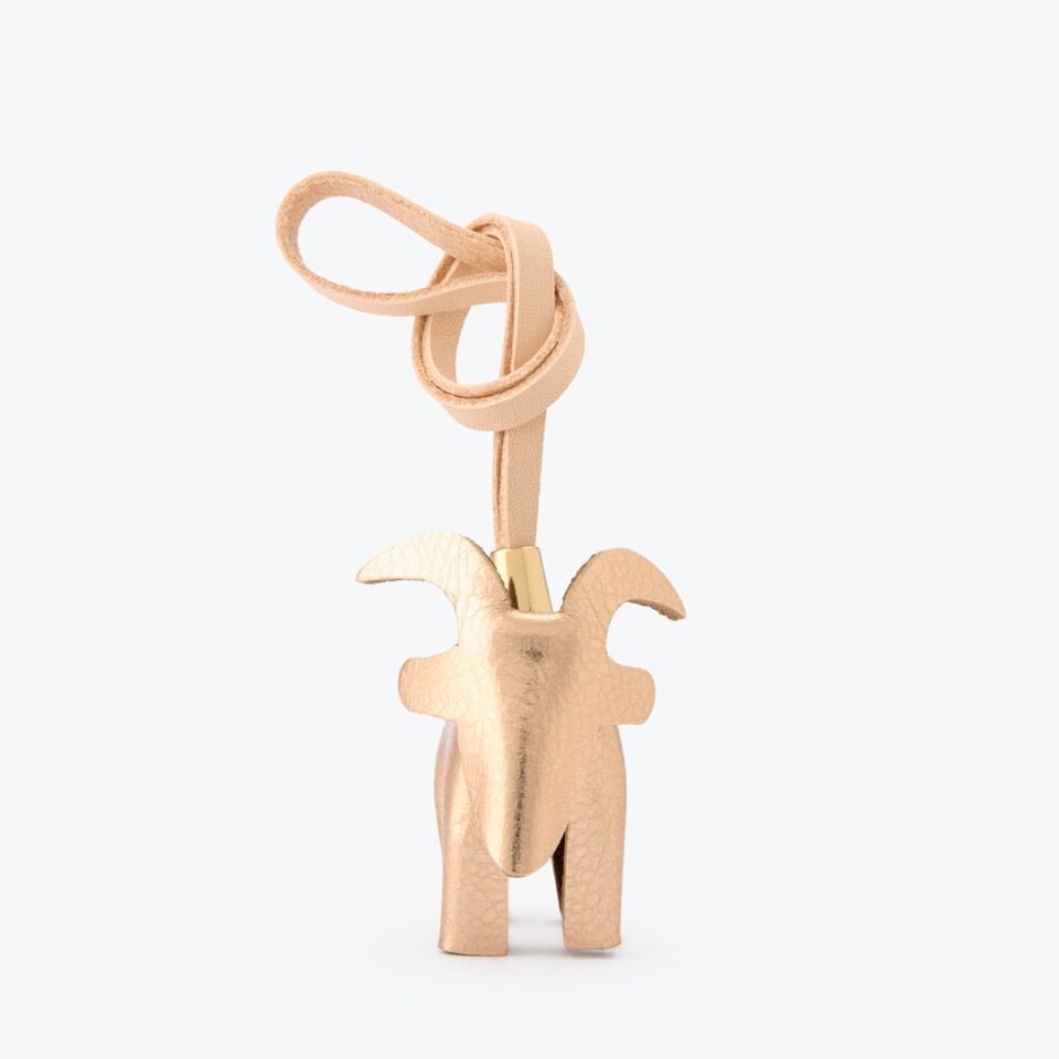 Keçi Figürlü Çanta Süsü