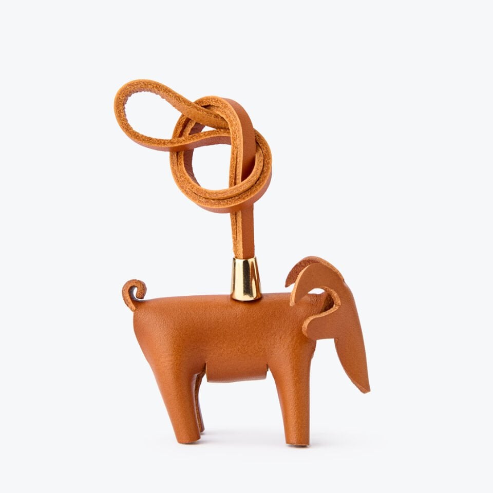 Keçi Figürlü Çanta Süsü