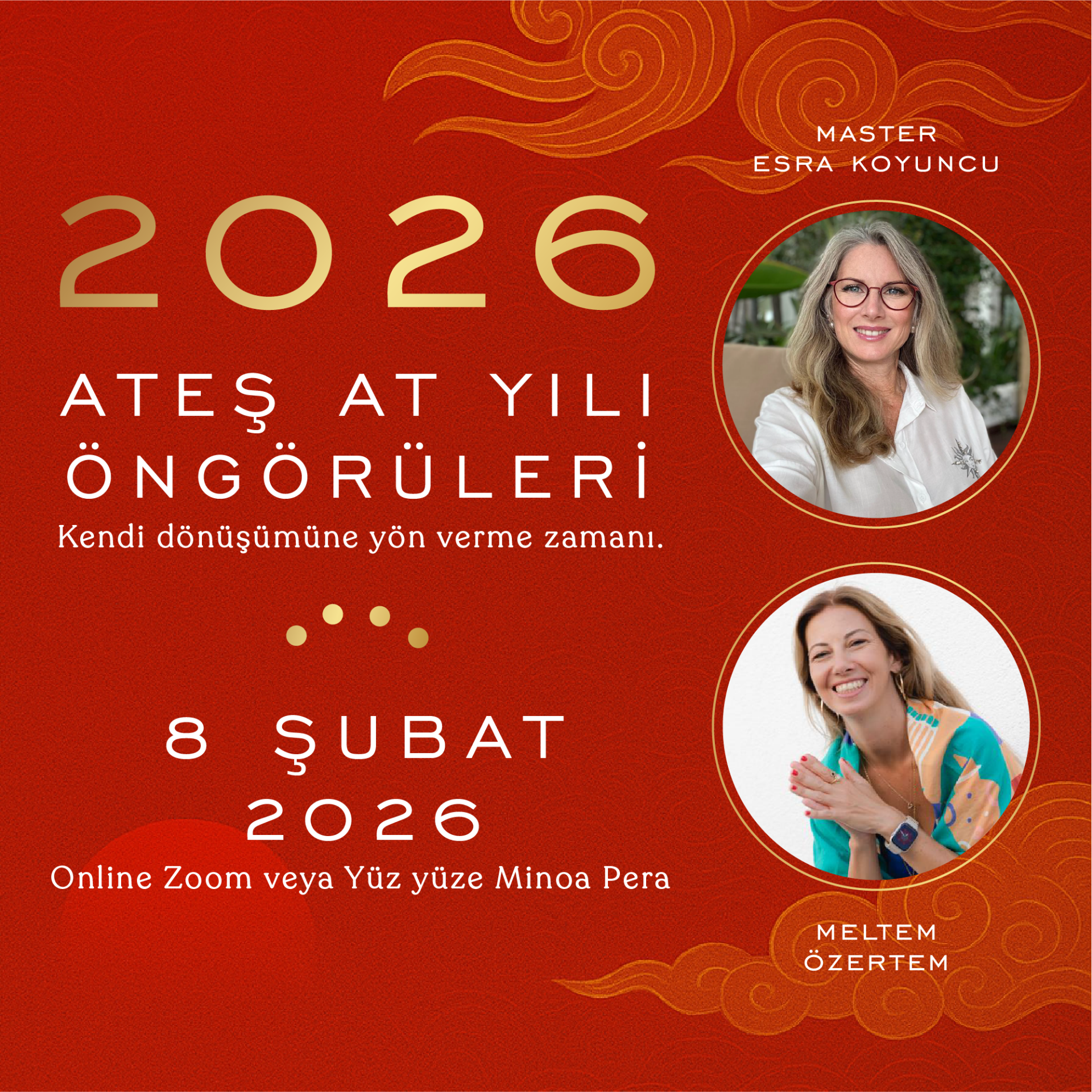 2026 Çin Yeni Yılı Semineri - KAYITLAR
